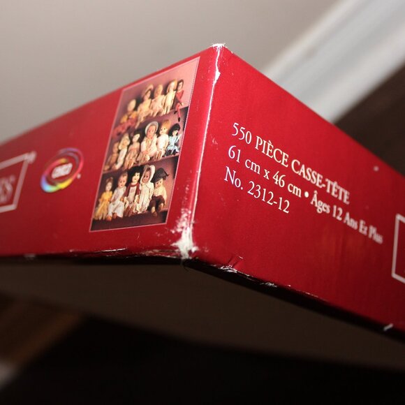 3/$28❤️new Anne Geddes DOLLS puzzle 550pcs Ceaco 2000 antique porcelain #2312-12 - Picture 2 of 3